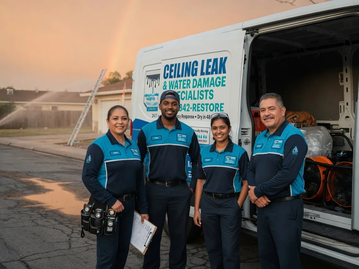 Ceiling Leak Cleanup company in North Wales, PA