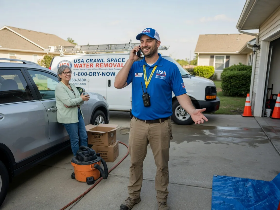 Crawl Space Water Removal North Wales, PA FAQs